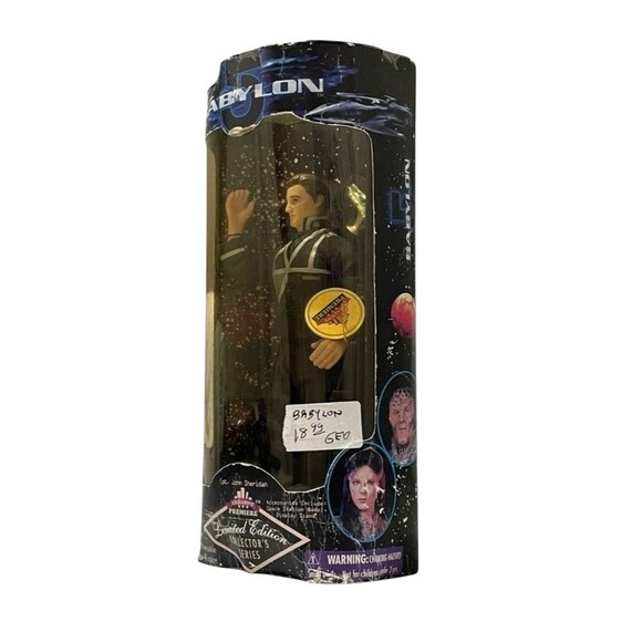 BABYLON 5 John Sheridan & Londo Action Figures W/ Season 1 DVD Box Set VTG 1997 - Picture 16 of 16